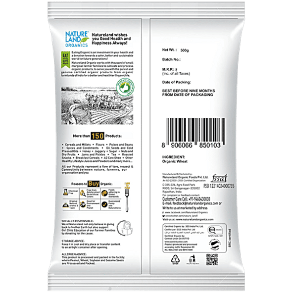 Natureland Organics Barley Flour/Jave Godhi|500 g Natureland Organics Barley Flour/Jave Godhi|500 g