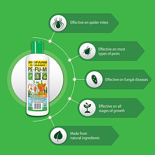 NATURES PLUS Organic Pesticide, Fungicide & Miticide|300 ml