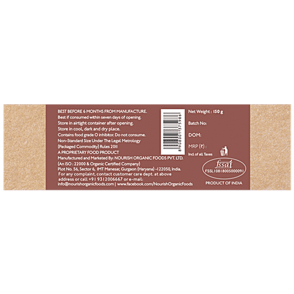 Nourish Organics Chocolate Coconut Cookies - Rich In Antioxidants & Fibre, No Preservatives|140 g Nourish Organics Chocolate Coconut Cookies - Rich In Antioxidants & Fibre, No Preservatives|140 g