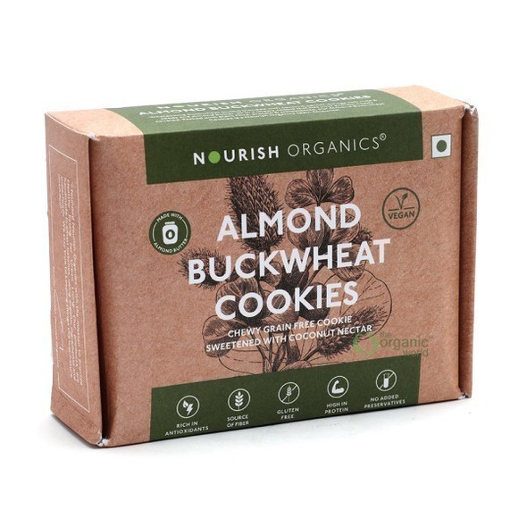 NOURISH ORGANICS Al Buckwheat Cookies|150 g NOURISH ORGANICS Al Buckwheat Cookies|150 g
