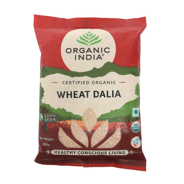 Organic India Organic Wheat Dalia 500g Organic India Organic Wheat Dalia 500g