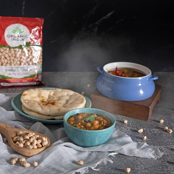 Organic India Kabuli Chana (White Chickpea) 1 Kg Organic India Kabuli Chana (White Chickpea) 1 Kg