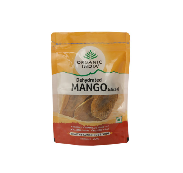 Organic India Dehydrated Mango Slices 200 gm