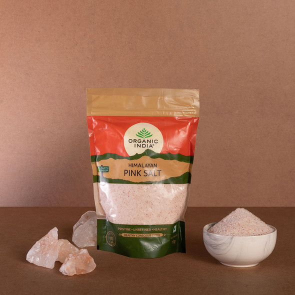 Organic India Pink Rock Salt Pack of 2 Organic India Pink Rock Salt Pack of 2