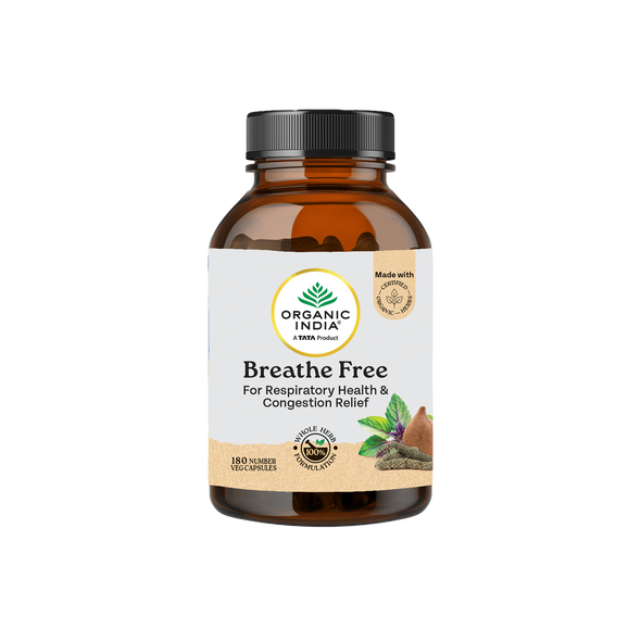 Organic India Breathe Free 180 Capsule
