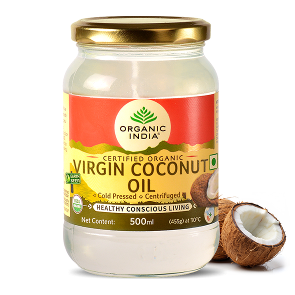 Organic India Coconut Oil Virgin|500 virgin-500mls