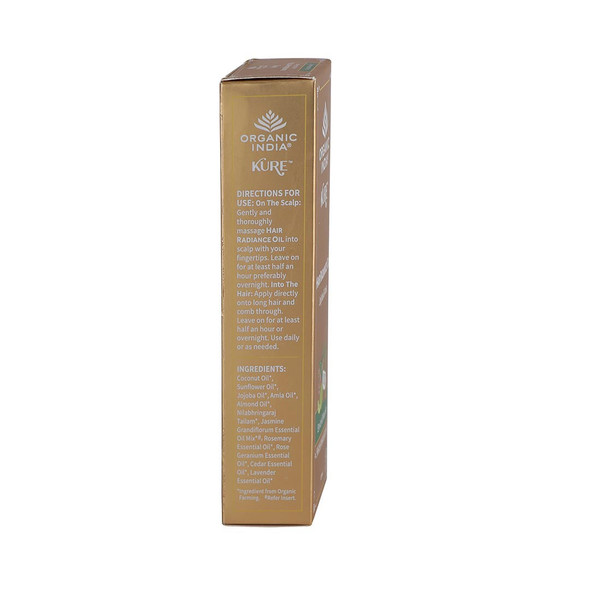 Organic India Hair Radiance Oil 120ML Organic India Hair Radiance Oil 120ML