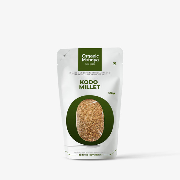 Organic Mandya Organic Kodo Millet (Harka)|500g Organic Mandya Organic Kodo Millet (Harka)|500g