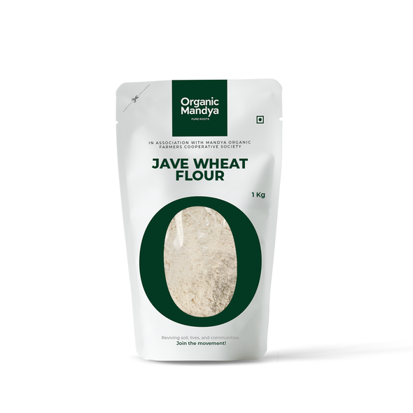 Organic Mandya Organic Jave Wheat Flour|1kg Organic Mandya Organic Jave Wheat Flour|1kg
