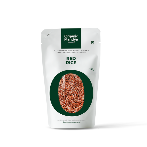 Organic Mandya Organic Red Rice|1kg