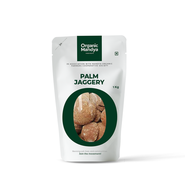 Organic Mandya Organic Palm Jaggery|1kg Organic Mandya Organic Palm Jaggery|1kg