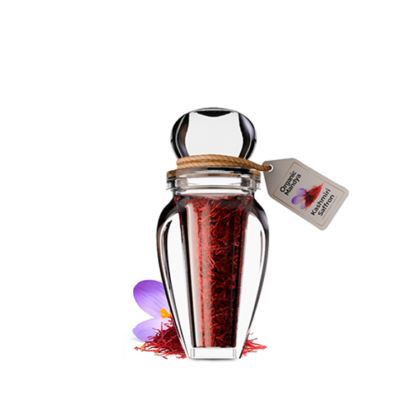 Organic Mandya Organic Kashmiri Saffron|1g Organic Mandya Organic Kashmiri Saffron|1g