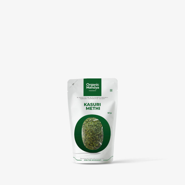Organic Mandya Organic Kasuri Methi|50g