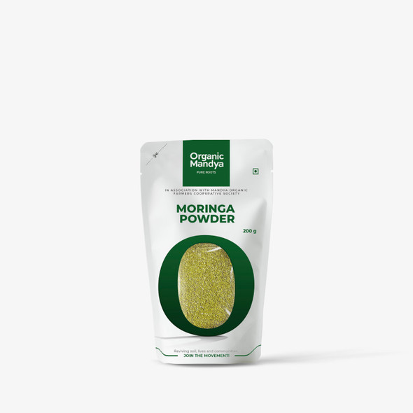 Organic Mandya Organic Moringa Powder|200g