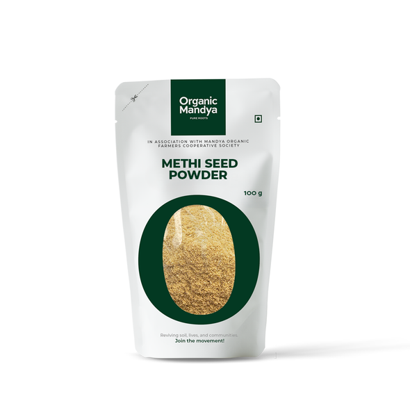 Organic Mandya Organic Methi Seed Powder|100g