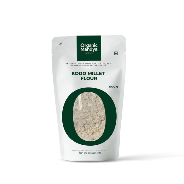 Organic Mandya Organic Kodo Millet Flour|500g Organic Mandya Organic Kodo Millet Flour|500g