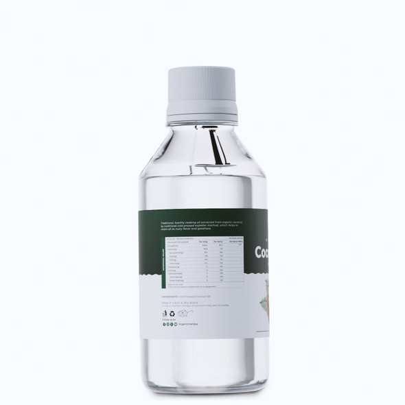 Organic Mandya Cold Pressed - Coconut Oil|200ml