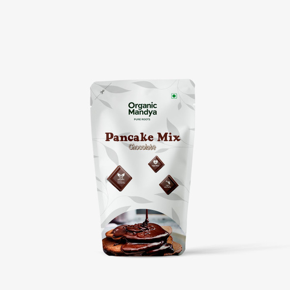 Organic Mandya Millet Chocolate Pancake Mix|125g
