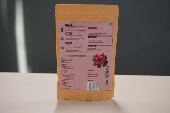 Organic Mandya Hibiscus Petal Powder|100g Organic Mandya Hibiscus Petal Powder|100g