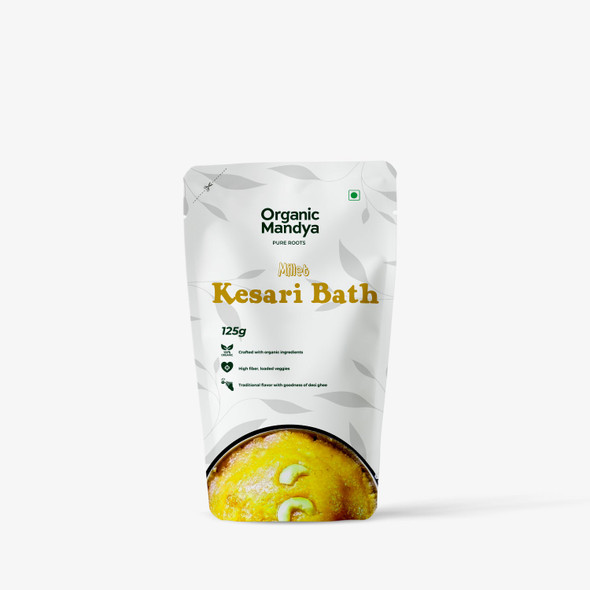 Organic Mandya Millet Kesari Bath Mix|125g