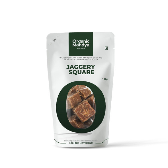 Organic Mandya Organic Jaggery Square|1kg Organic Mandya Organic Jaggery Square|1kg