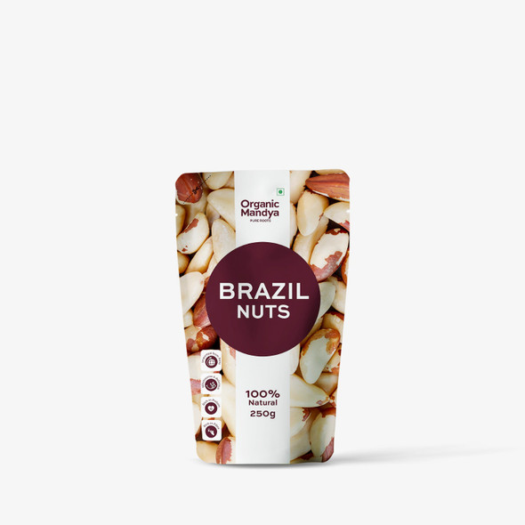 Organic Mandya Brazil Nuts|250g