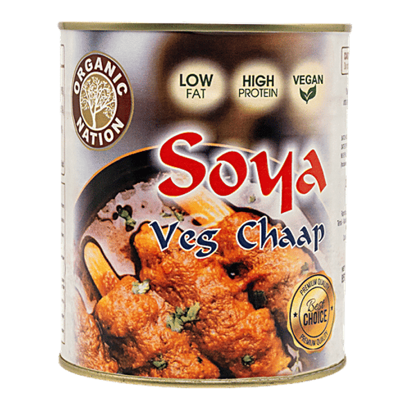 Organic Nation Soya Veg Chaap|850 g