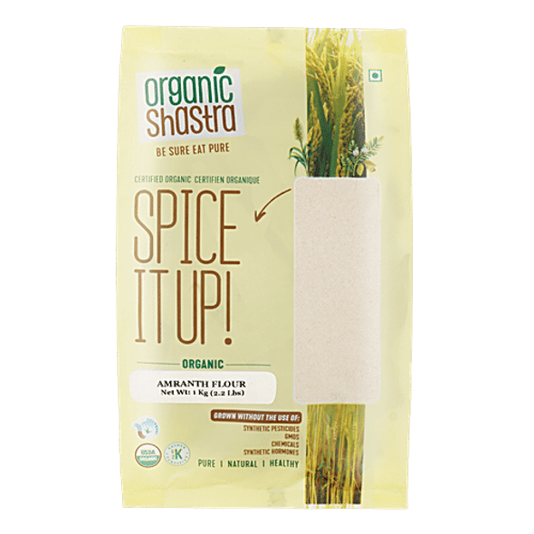 Organic Shastra Amaranth Flour/Atta|1 kg Organic Shastra Amaranth Flour/Atta|1 kg