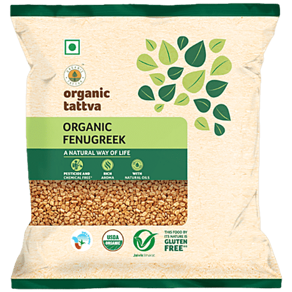 Organic Tattva Organic Methi/Fenugreek|100 g