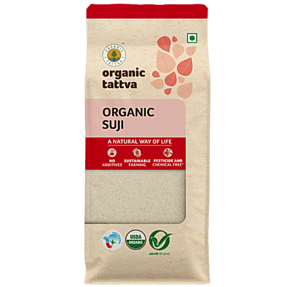 Organic Tattva Organic Suji|500 g Organic Tattva Organic Suji|500 g