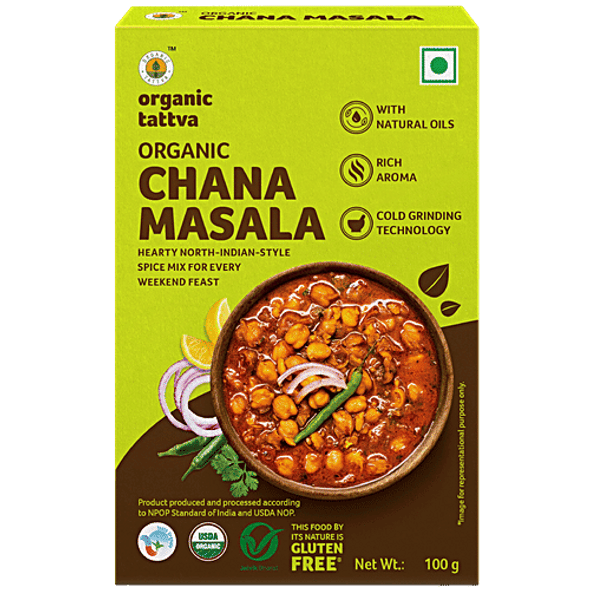 Organic Tattva Organic - Chana Masala|100 g