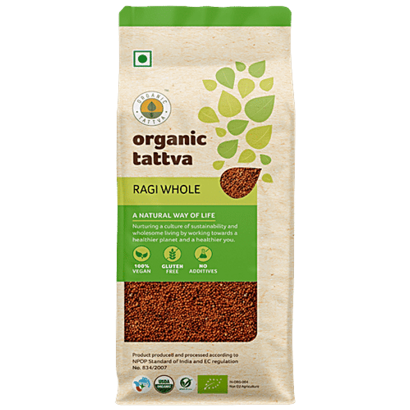 Organic Tattva Ragi - Whole|500 g