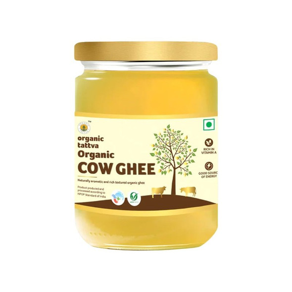 Organic Tattva Organic Cow Ghee|500 ml
