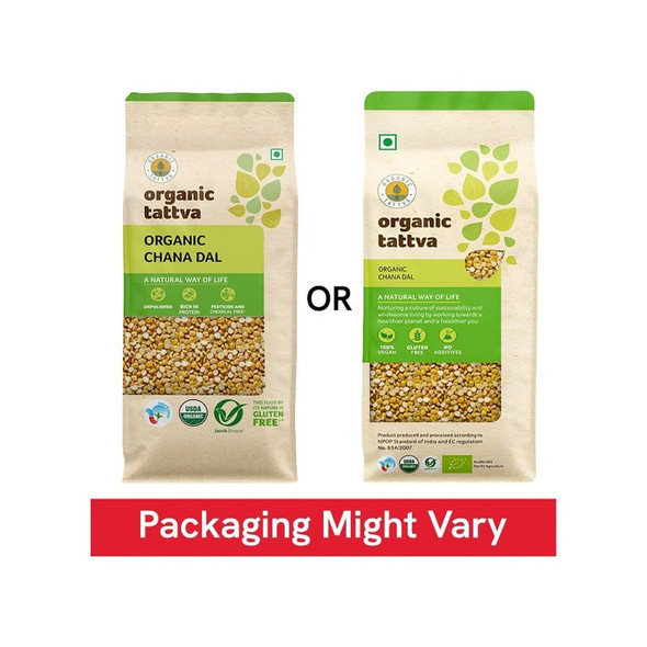 Organic Tattva Organic Chana Dal|500 g