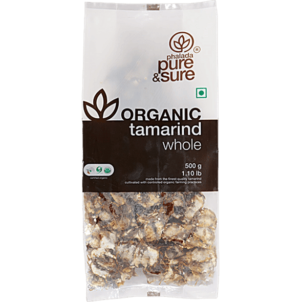 Phalada Pure & Sure Organic - Tamarind/Hunisehannu Whole|500 g
