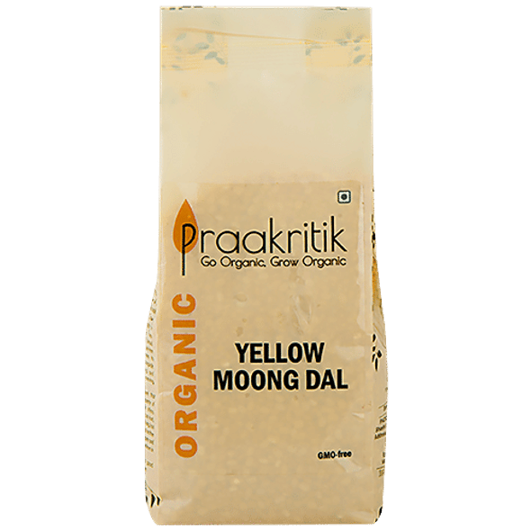Praakritik Organic Yellow Moong Dal/Hesaru Bele|500 g