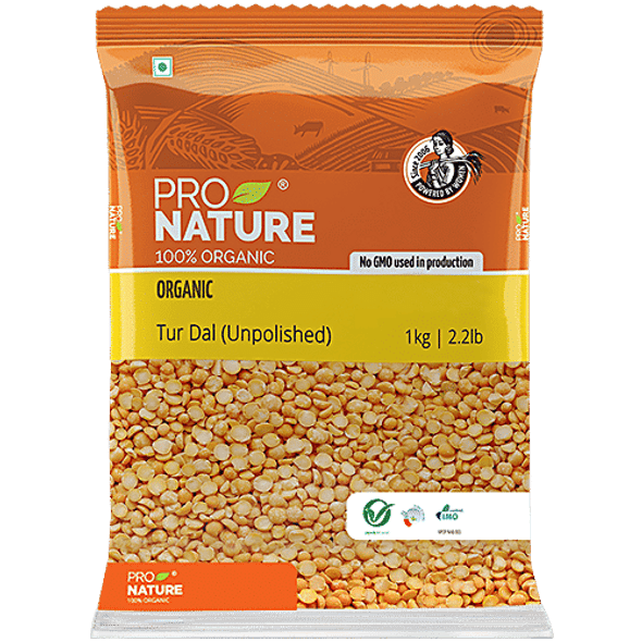 Pro Nature Organic Dal - Tur|1 kg