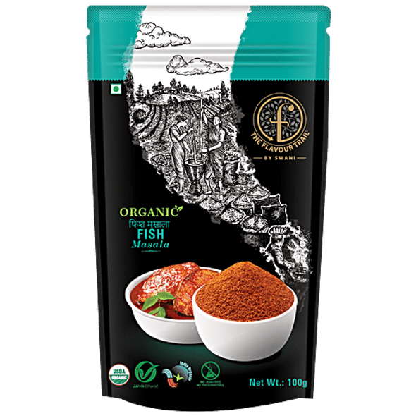 The Flavour Trail by Swani Organic Fish Masala|100 g