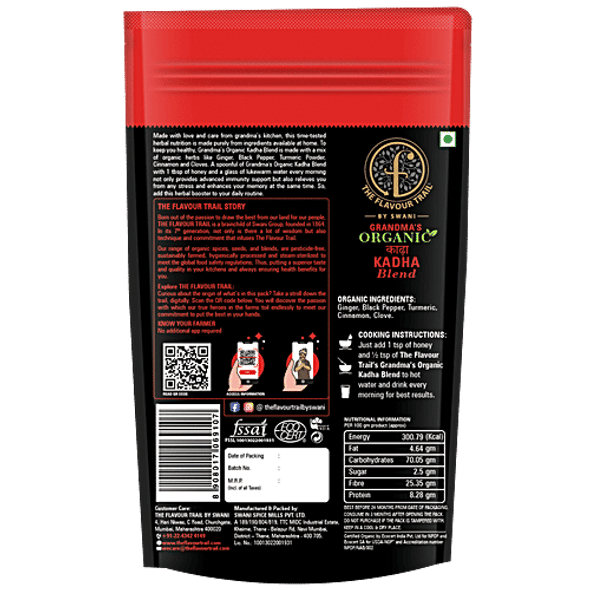 The Flavour Trail by Swani Organic Grandma's Kadha Blend|100 g The Flavour Trail by Swani Organic Grandma's Kadha Blend|100 g