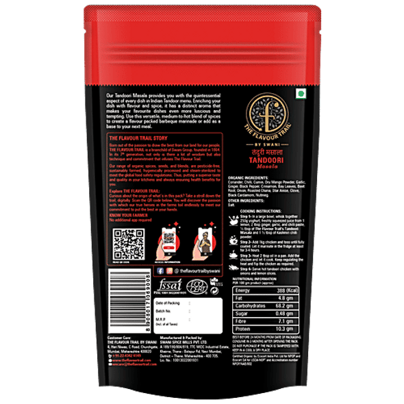 The Flavour Trail by Swani Organic Tandoori Masala|100 g The Flavour Trail by Swani Organic Tandoori Masala|100 g