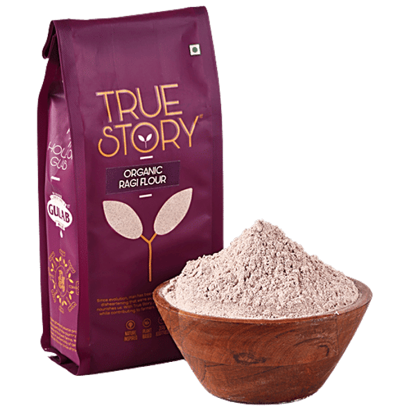 True Story Organic Ragi Flour|500 g True Story Organic Ragi Flour|500 g