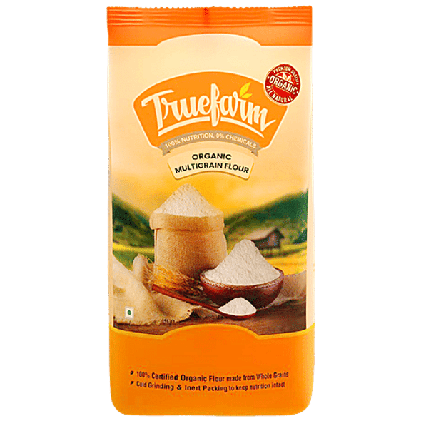 Truefarm Organic Multigrain Flour|1 kg