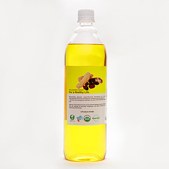 Turn Organic Ground Nut Oil - Organic Certified|1 L Turn Organic Ground Nut Oil - Organic Certified|1 L