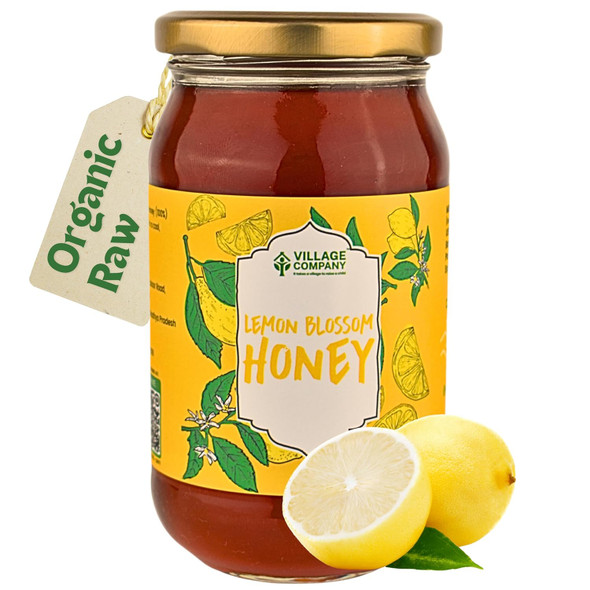 Village Company Organic Lemon Honey 500GM | Pure, Natural and Raw and Fresh | Unfiltered, Unprocessed and Unpasteurized | Nature Wild Food | Fresh from Indigenous Lemon Nector | No Added Sugar | Lab Certified Village Company Organic Lemon Honey 500GM | Pure, Natural and Raw and Fresh | Unfiltered, Unprocessed and Unpasteurized | Nature Wild Food | Fresh from Indigenous Lemon Nector | No Added Sugar | Lab Certified