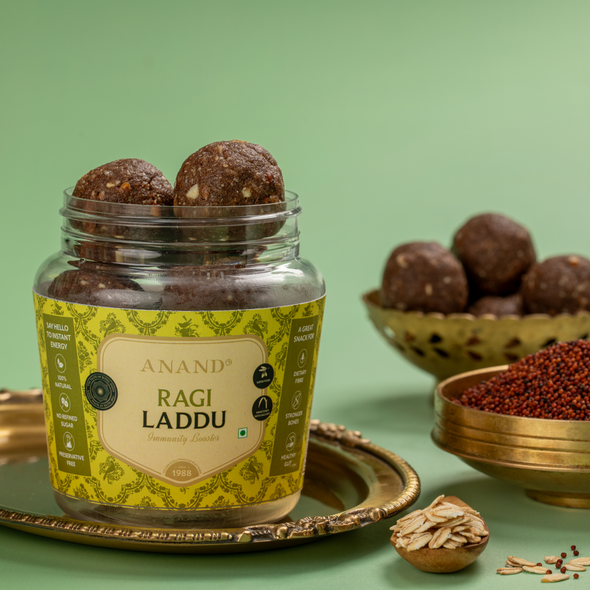 Anand Jaggery Ragi Laddu 225g Anand Jaggery Ragi Laddu 225g