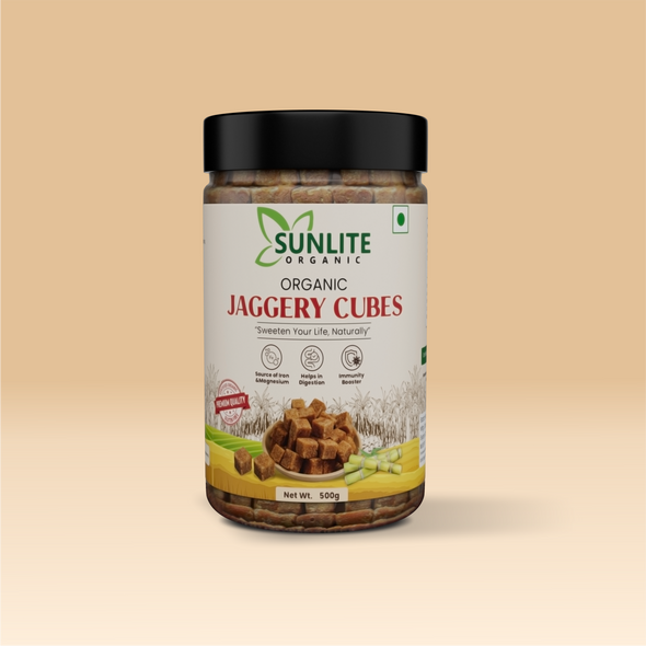 Sunlite Organic - Organic Jaggery CubesI500gmI1.1lbs