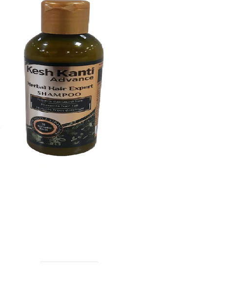 Kesh Kanti Advance Herbal Hair Expert Shampoo 100 ml - Pack of 1 | By Patanjali |  3.3 floz