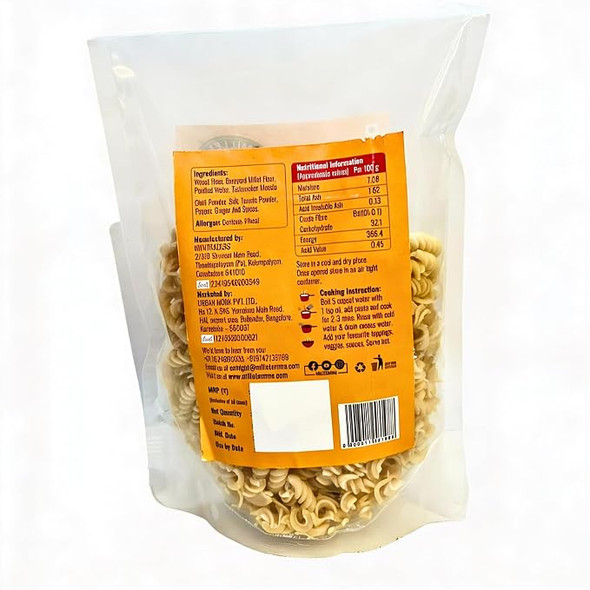 Millet Amma Barnyard Penne Pasta |180gm|0.40 lbs