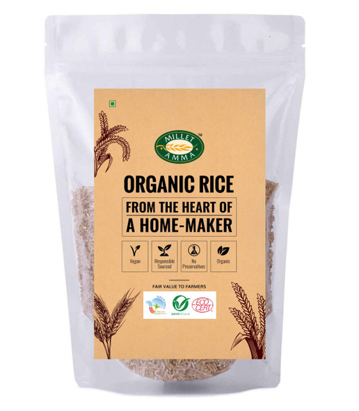Organic Bajra Poha | Rich in Iron and High Protein | Best Choice for Making Poha and Health Snack Recipes | Millet Flakes for a Healthy and Nutritious Breakfast by MILLET AMMA|500gm|1.1 lbs