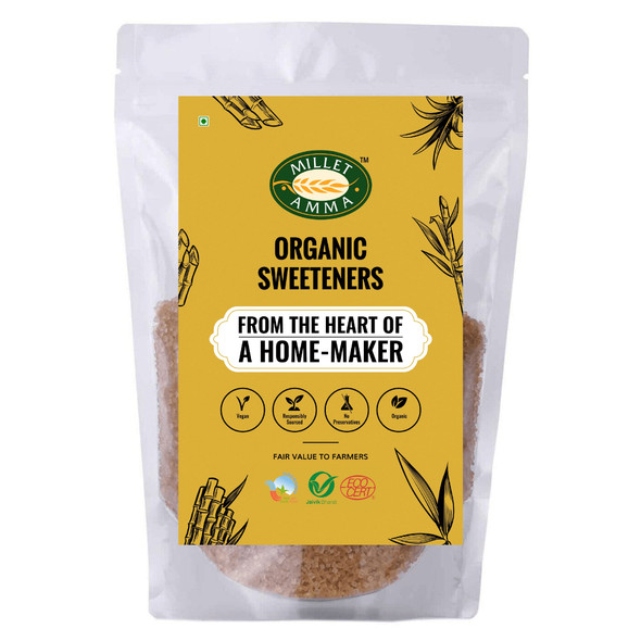 Millet Amma Organic Brown Sugar |500gm|1.1 lbs